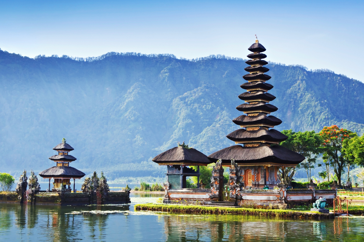 Pura Ulun Danu Bratan Temple in Bali